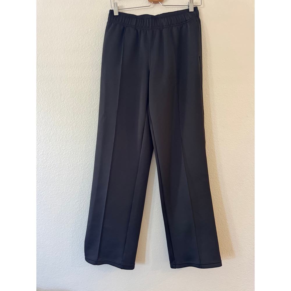 Cotton On Track Pants Pintuck Seam Elastic Waist XS Black NWD